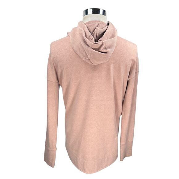 Sweaty Betty Escape Luxe Fleece Hoodie Women's Medium Pale Pink Pullover Active - Picture 5 of 10